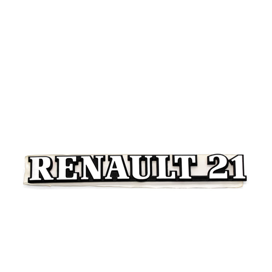 7700805887, renault 21 metal yazı
